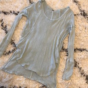 Free People light blue thermal